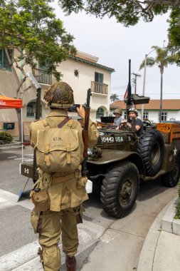 Carpinteria California 'da Rods and Roses araba fuarı