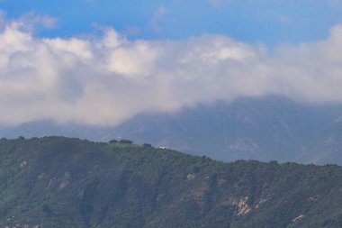 Yaz fırtınaları sırasında Carpinteria tuzlu bataklığında yürüyüş.