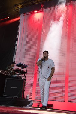 Manchester, Tennessee USA - 10-11-2019: Deftones Exit 111 festivalinde sahne aldı