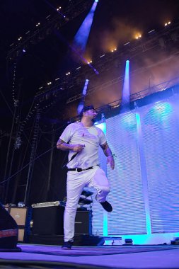 Manchester, Tennessee USA - 10-11-2019: Deftones Exit 111 festivalinde sahne aldı