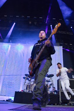 Manchester, Tennessee USA - 10-11-2019: Deftones Exit 111 festivalinde sahne aldı