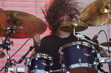 Manchester, Tennessee USA - 10-11-2019: Deftones Exit 111 festivalinde sahne aldı