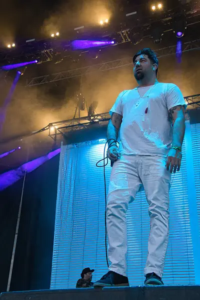 Manchester, Tennessee USA - 10-11-2019: Deftones Exit 111 festivalinde sahne aldı
