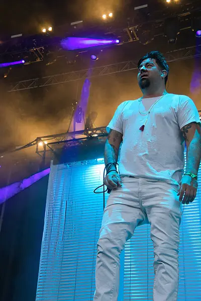 Manchester, Tennessee USA - 10-11-2019: Deftones Exit 111 festivalinde sahne aldı