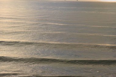 Santa Barbara Kanalı üzerinde kış fırtınası