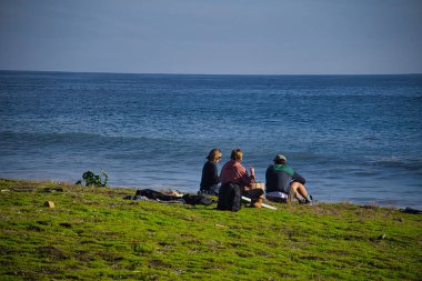 Hammonds Meadow 'da güneşli bir kış gününün tadını çıkarıyorum.