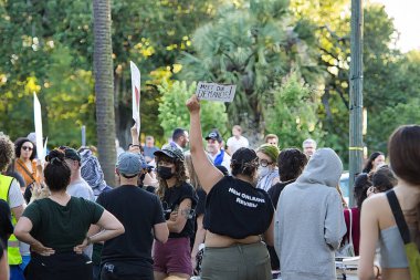 Filistin savaş öğrencisi Tulane Üniversitesi 'ni protesto etti 