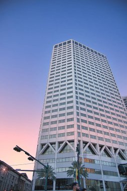 San Francisco şehir merkezi, gece yarısı.