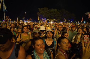 Manchester, Tennessee USA - 06-17-2023: Griz Bonnaroo müzik festivalinde sahne aldı