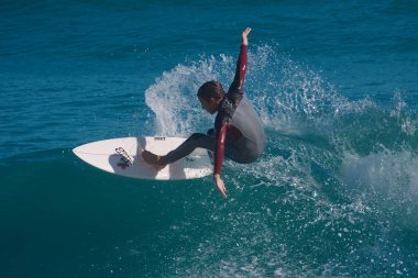 Sebastian Inlet, Florida 'da sörf ve balık tutma