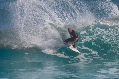 Sebastian Inlet, Florida 'da sörf ve balık tutma