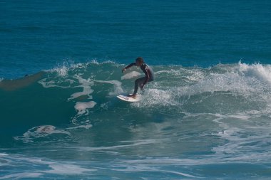 Sebastian Inlet, Florida 'da sörf ve balık tutma