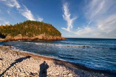 Sonbaharda Cape Breton Nova Scotia 'daki Cabot Patikasını keşfediyorum.