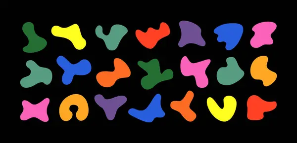 Patrón Forma Libre Biología Fluido Orgánico Abstracto Vectorial Inspirado Matisse — Vector de stock
