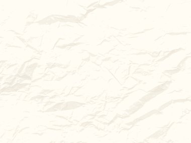 Eski kağıt arkaplan. Kırışmış beyaz şablon vektörü. Sert, pasaklı, buruşuk efekt örtüsü. Kore yapımı kumlu, tozlu, krem rengi duvar kağıdı. İnce retro Japon, Çin paket kâğıt bg