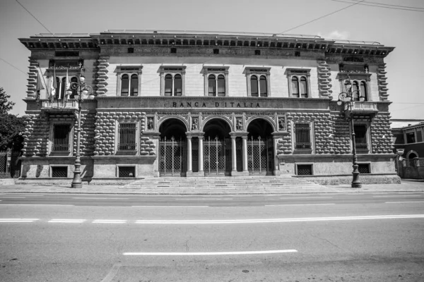 Banca Italia Mieście Bergamo — Zdjęcie stockowe