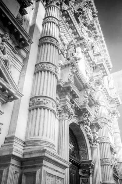 Gereja Monumen Bersejarah Pusat Venice Gaya Arsitektur Piazza San Marco — Stok Foto