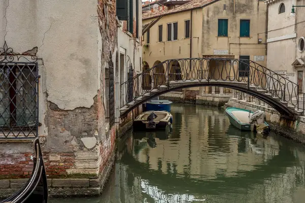 Venezia Itália Agosto 2023 Ruelas Estreitas Grande Canal Veneza — Fotografia de Stock