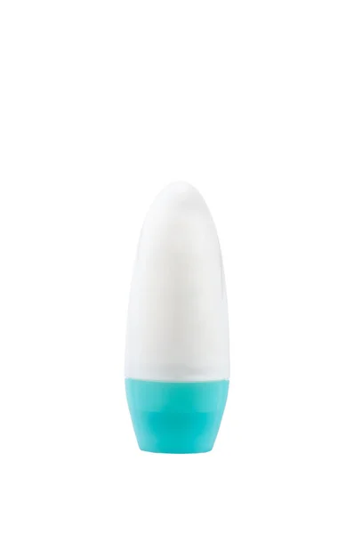 Rolki Dezodorant Izolowany Białym Tle Dezodorant Niemarkowy — Zdjęcie stockowe