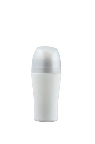 Rollo Sobre Desodorante Aislado Sobre Fondo Blanco Desodorante Sin Marca — Foto de Stock