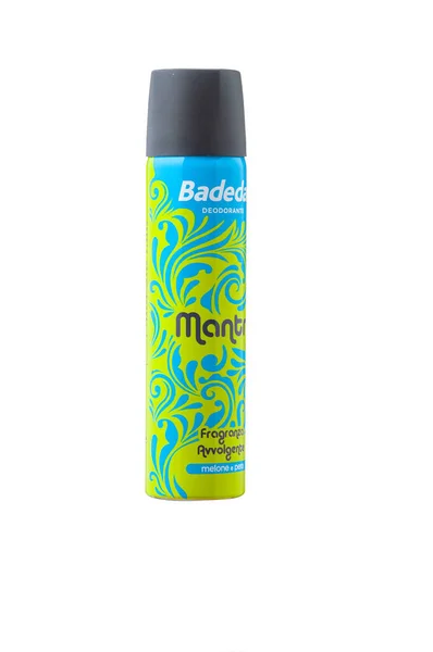 Aosta Itália Setembro 2023 Badedas Mantra Para Mulheres Spray Desodorizante — Fotografia de Stock