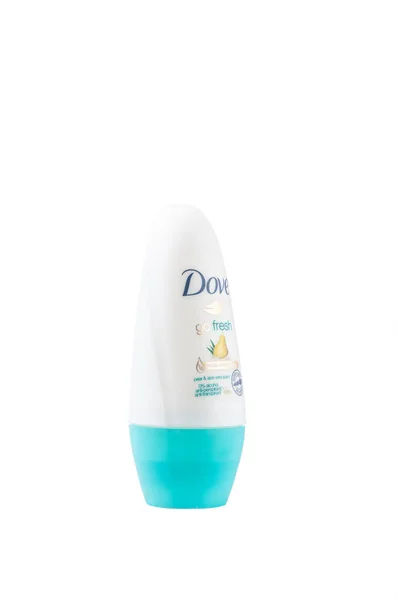 Aosta Italy Eylül 2023 Beyaz Arkaplanda Izole Edilmiş Insan Deodorantı — Stok fotoğraf