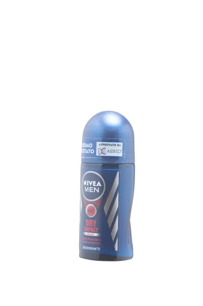 Aosta Italia Septiembre 2023 Desodorante Para Hombre Aislado Sobre Fondo — Foto de Stock