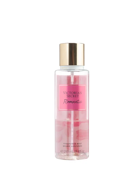 Aosta Olaszország Szeptember 2023 Rózsaszín Üveg Spray Romantikus Női Parfüm — Stock Fotó