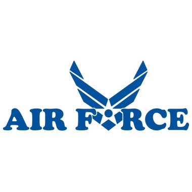 Air Force Logo Vector High Quality Military Emblem Graphic clipart