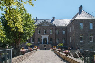 Hollanda 'da bir kastelein Arcen. Güzel bir kaleden yüksek kaliteli bir fotoğraf..