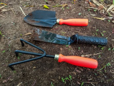Khurpi, Trowel ve Cultivator Garden Tarım Çiftliği ve Bahçesi 'nde elle çalıştırma aracı