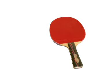 Masa tenisi kırmızı yarasa png