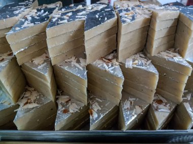 Hindistan 'ın ünlü tatlı Mithai Kaju Katli