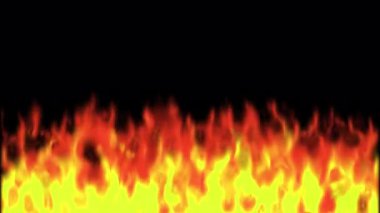 Alfa Kanalı ile Kusursuz Ateş Ateşi Döngüsü Canlandırması