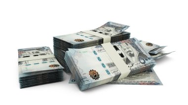 3D Suudi riyal notları