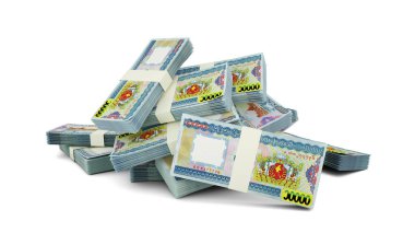 Myanmar Kyat notlarının 3B yorumlaması