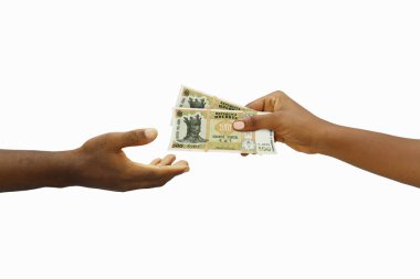 3D el verince Moldova Ley notları başka bir ele geçti. El alımı parası