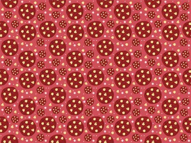 Paskalya kurabiyeleri beyaz vektör karikatür ikonu tatlı tatlı kahvaltı illüstrasyonu duvar kağıdı tatlı bisküvi