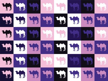 Kurban Bayramı arka plan duvar kağıdı vektörü poster Arap dini bayramı soyut geleneksel