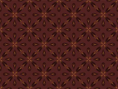 Endonezya kültürü geleneksel batik dikişsiz etnik model kumaş moda tekstil süslemesi