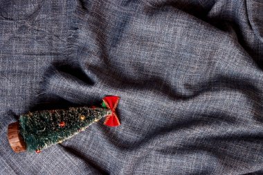 Mutlu noeller aralık yeni yıl tatili fotoğraf tabağı arkaplan süsü üst manzara dekorasyon etkinliği