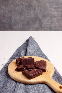 Kakao, çikolatalı, sütlü, tatlı, tatlı yiyecek, tatlı ürün tozu ev yapımı sanat.