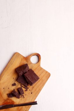 Kakao, çikolatalı, sütlü, tatlı, tatlı yiyecek, tatlı ürün tozu ev yapımı sanat.