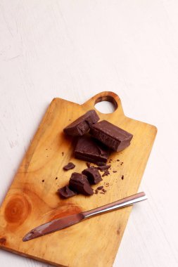 Kakao, çikolatalı, sütlü, tatlı, tatlı yiyecek, tatlı ürün tozu ev yapımı sanat.