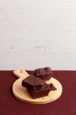 Kakao, çikolatalı, sütlü, tatlı, tatlı yiyecek, tatlı ürün tozu ev yapımı sanat.