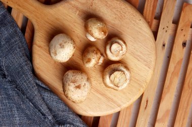 Yer mantarı vejetaryen bitki karışımı geleneksel Asya yemekleri fotoğrafçılık mutfağı boku.