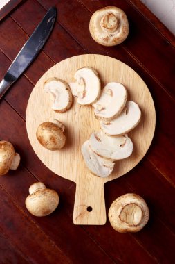 Yer mantarı vejetaryen bitki karışımı geleneksel Asya yemekleri fotoğrafçılık mutfağı boku.