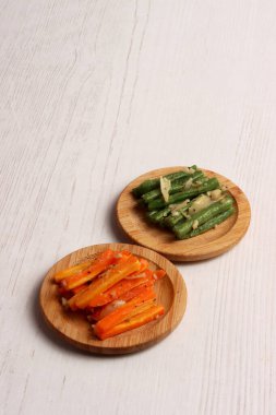 Havuç fasulyesi hasadı salatalık sebze salata sağlıklı organik vitamin tohumu taze malzeme