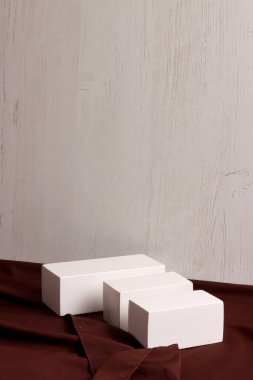 Alacakaranlık Kutusu iş alanı şablonu şablonu beyaz promosyon 3d sanat