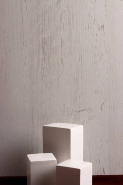 Alacakaranlık Kutusu iş alanı şablonu şablonu beyaz promosyon 3d sanat